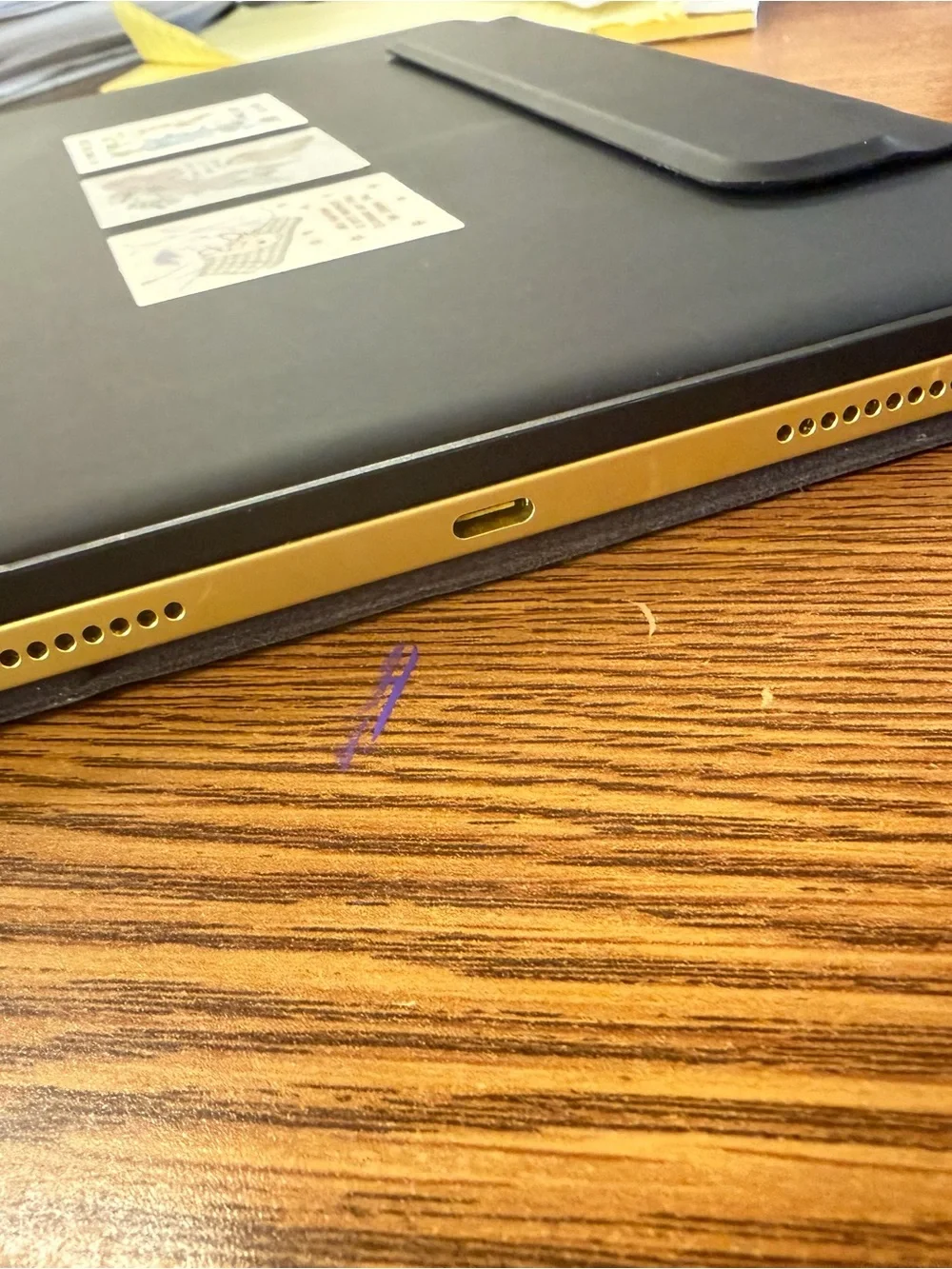 Apple iPad Yellow with Celestial Decal (10th Gen)